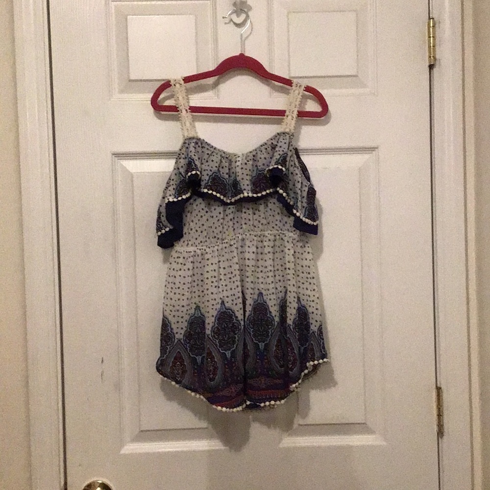 Jolt   Patterned of the shoulder tank top size xs